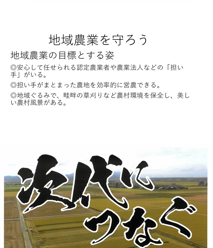 次世代につなぐふくいの農地
